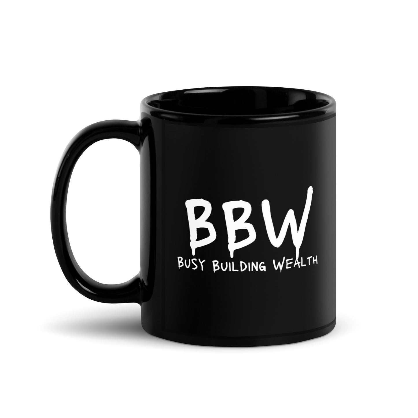 BBW Black Glossy Mug