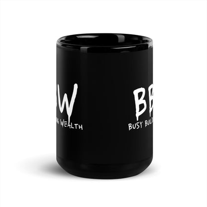 BBW Black Glossy Mug