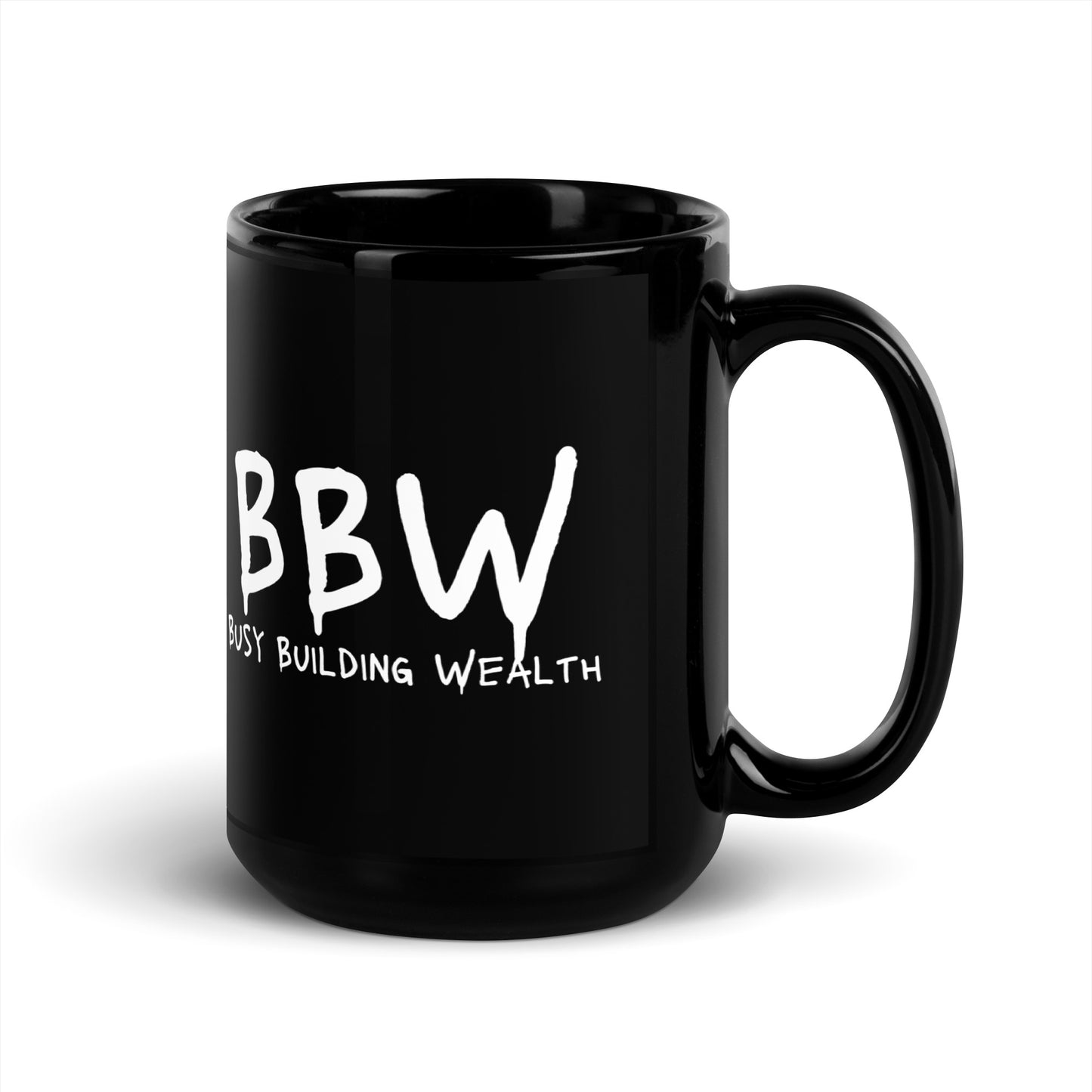 BBW Black Glossy Mug